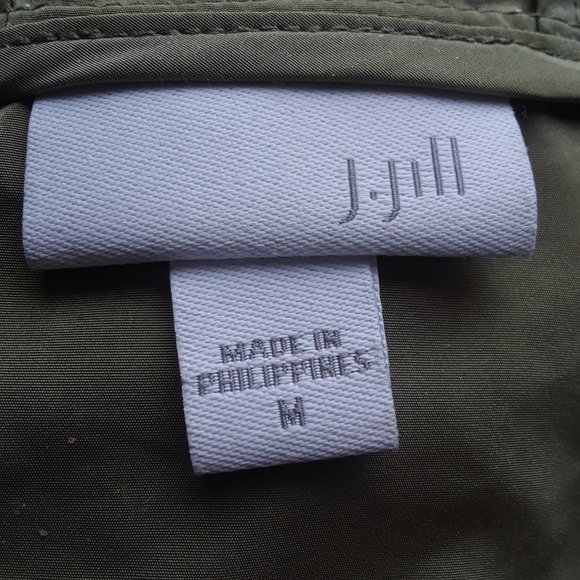 SALE J. Jill hooded zip drawstring waist jacket - Picture 7 of 8